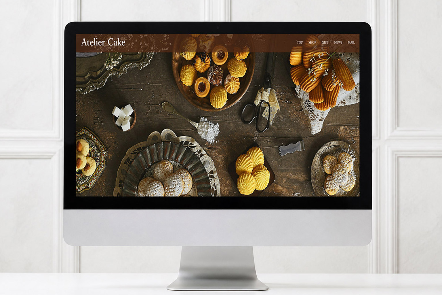 洋菓子店サイト制作-1