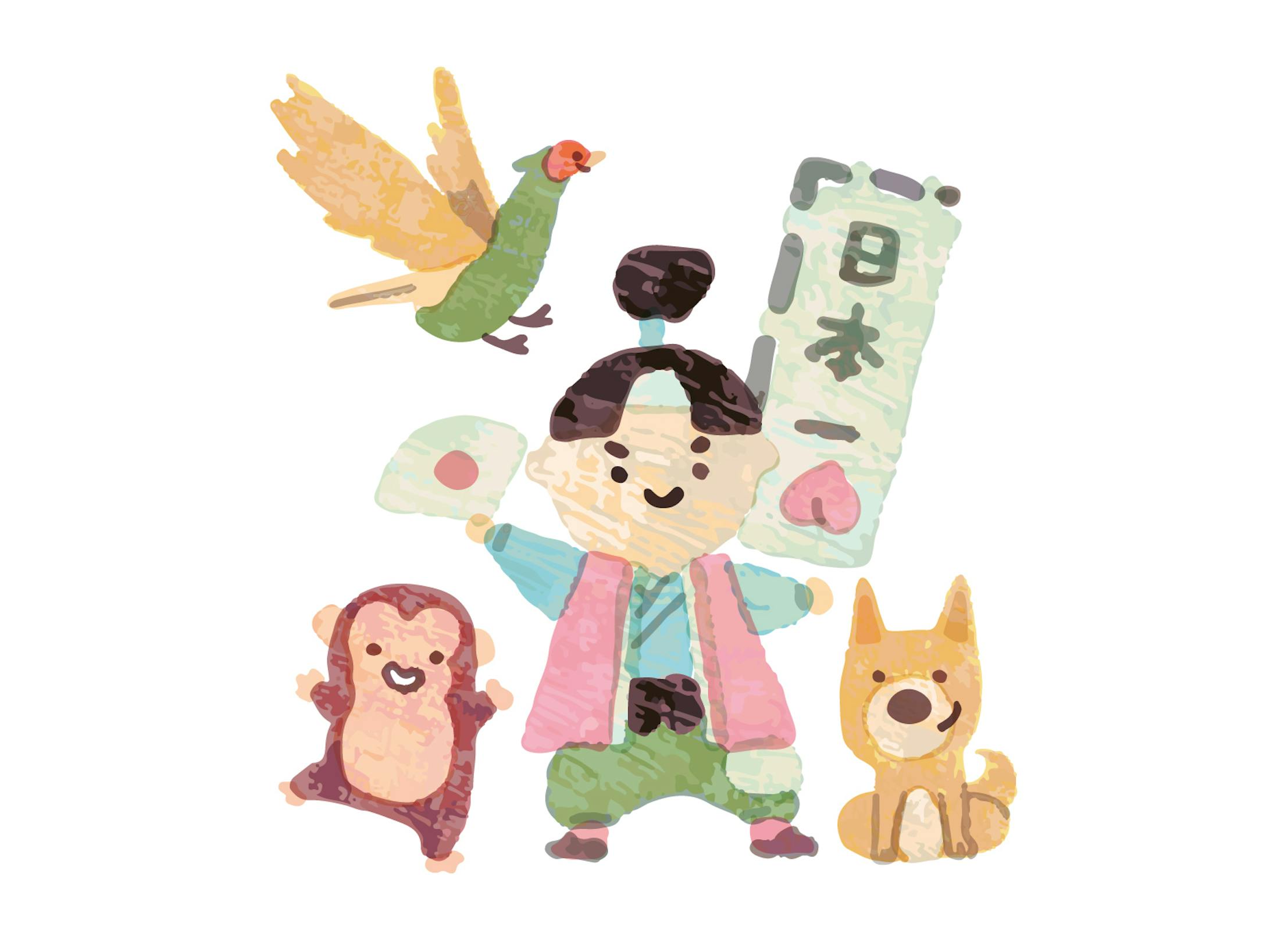 昔話のイラスト 昔話のイラスト