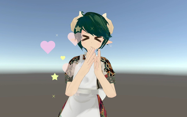 拍手パーティクル