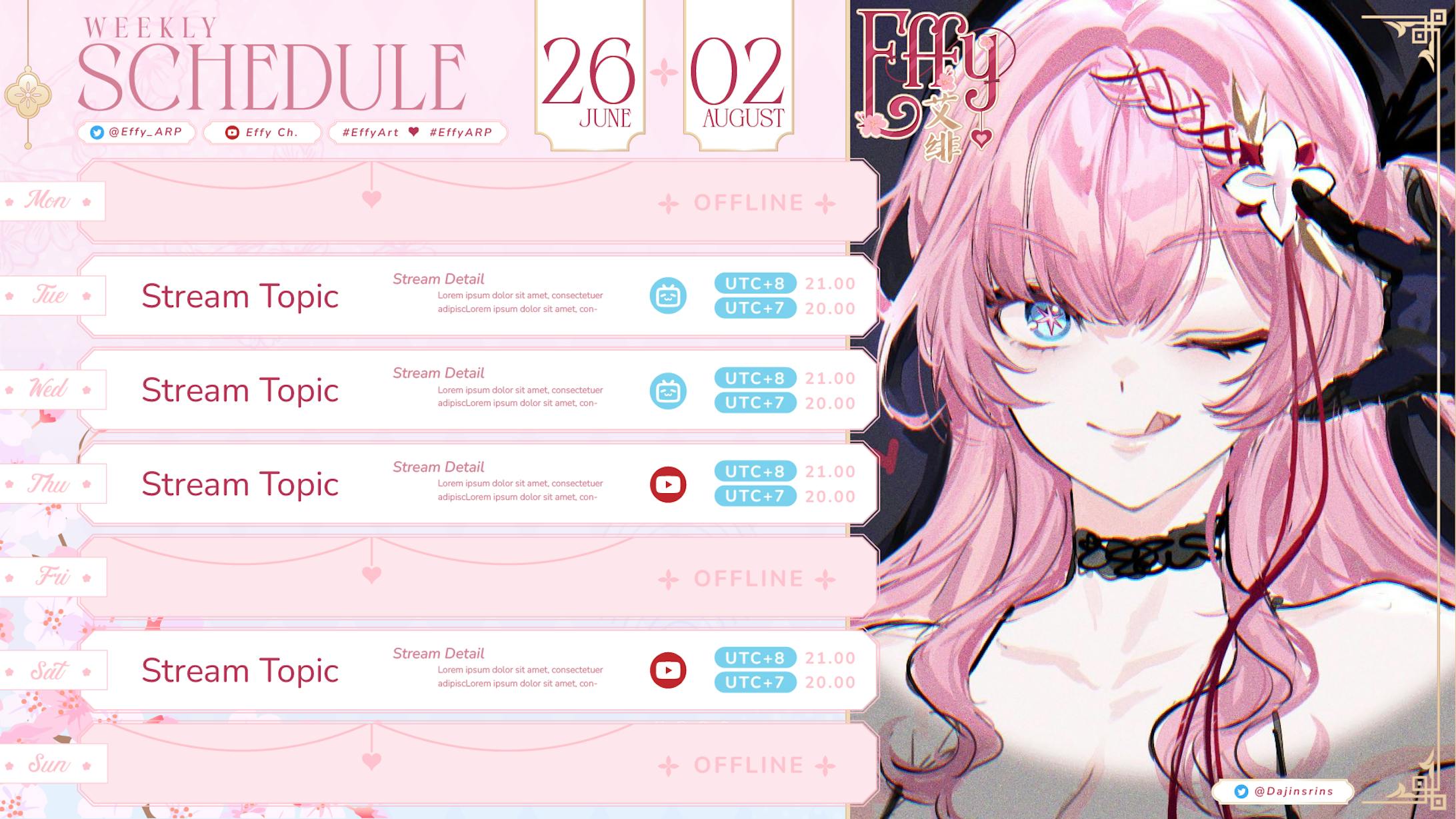 Effy Stream Schedule effy-stream-schedule