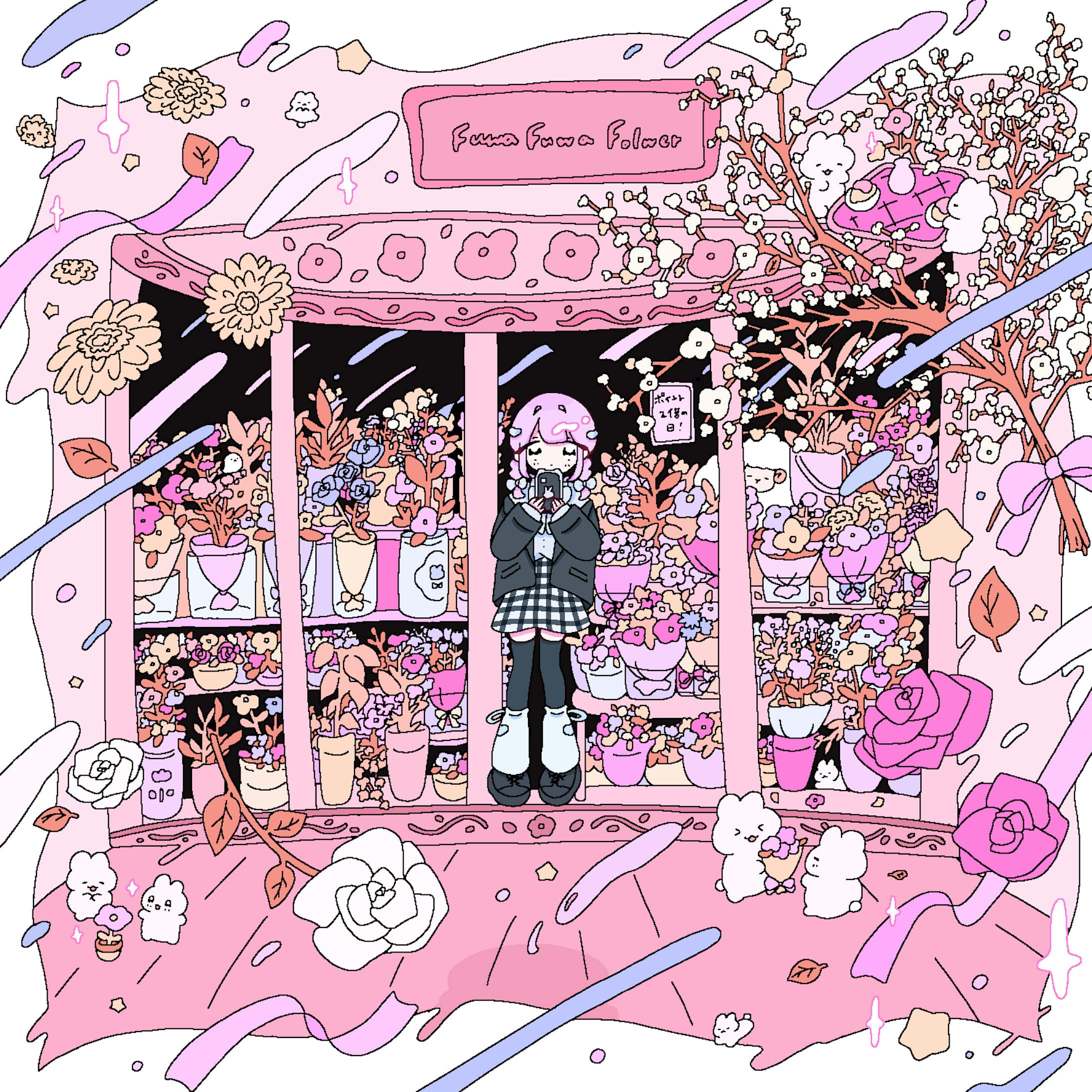【オリジナル】お花屋さん-1