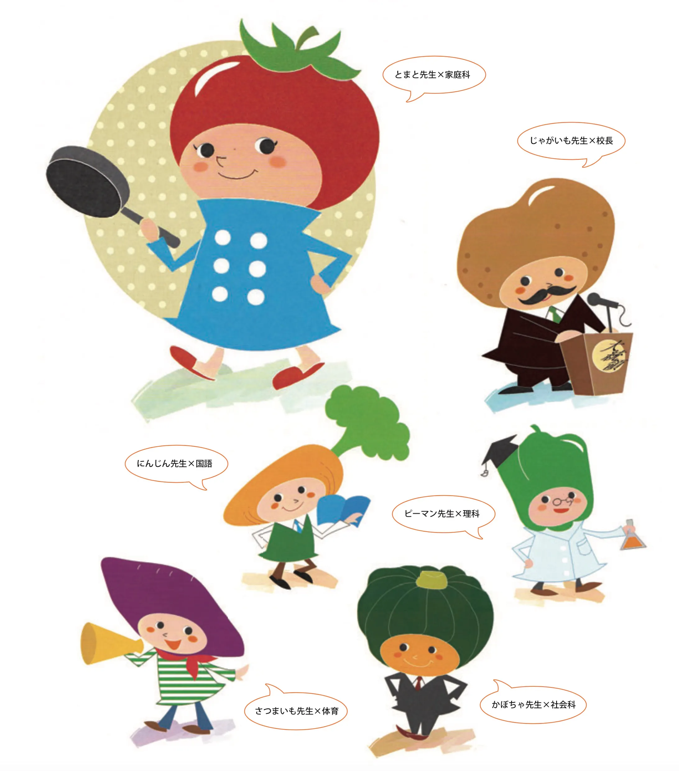 野菜キャラクターイラスト 野菜キャラクターイラスト