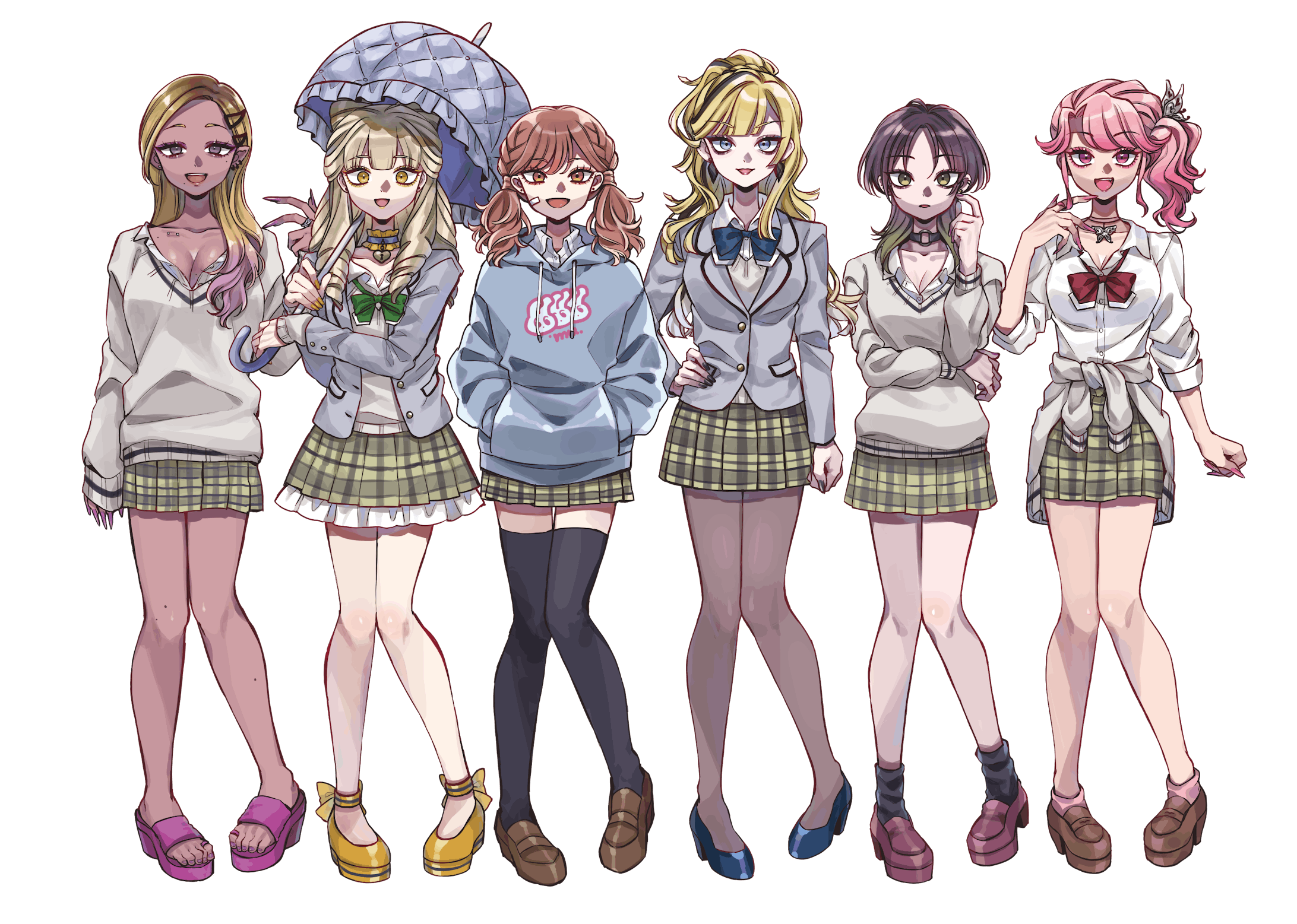 キャラクター立ち絵 Gal Life キャラクター立ち絵 Gal Life