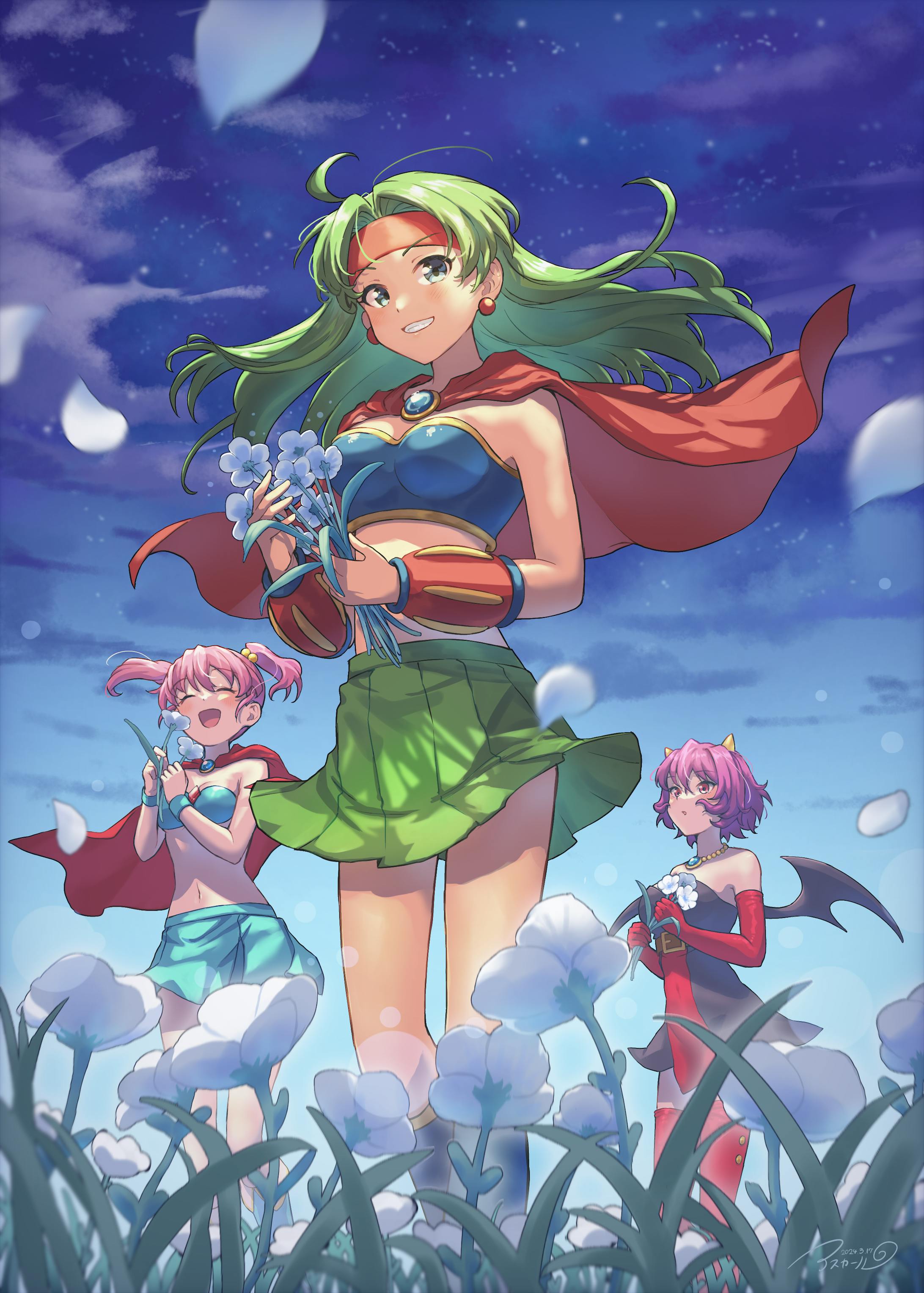 SANKYO様　パワフルガールイラストコンテスト　優秀作品　2024-1