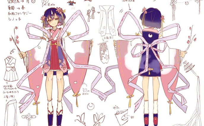 オリジナル キャラデザ オリジナル キャラデザ