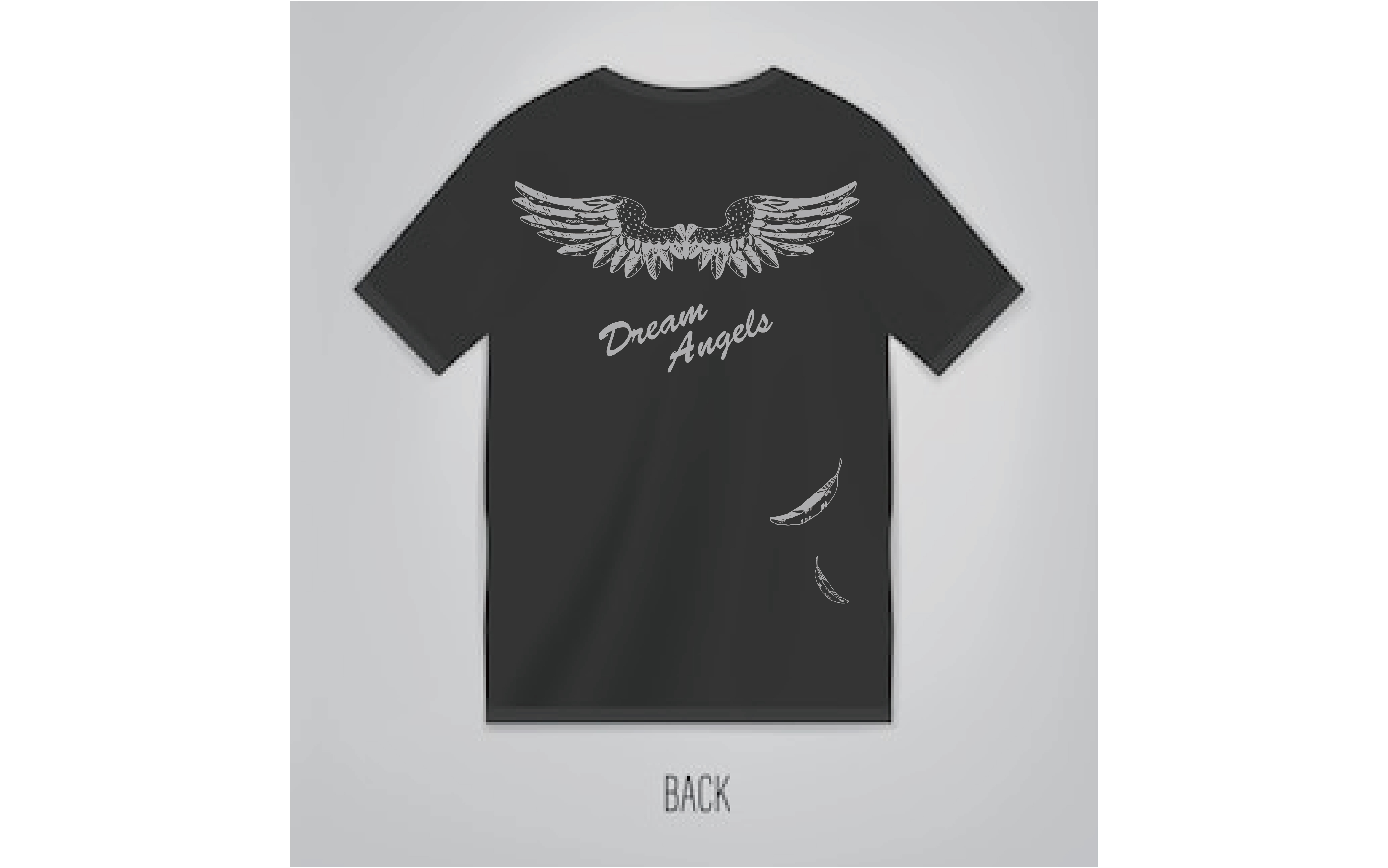Tシャツデザイン：ダンスチーム「Dream Angels」-1