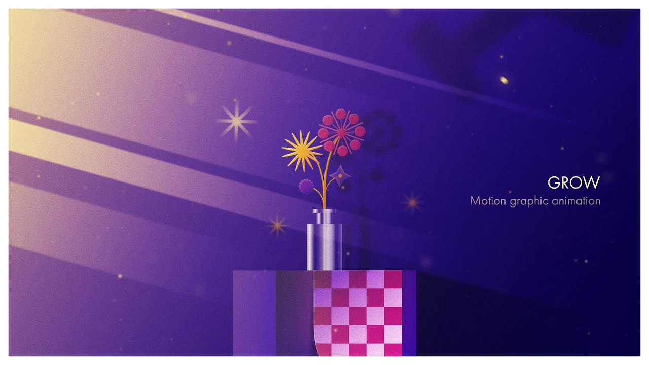 [Motion graphic animation] GROW