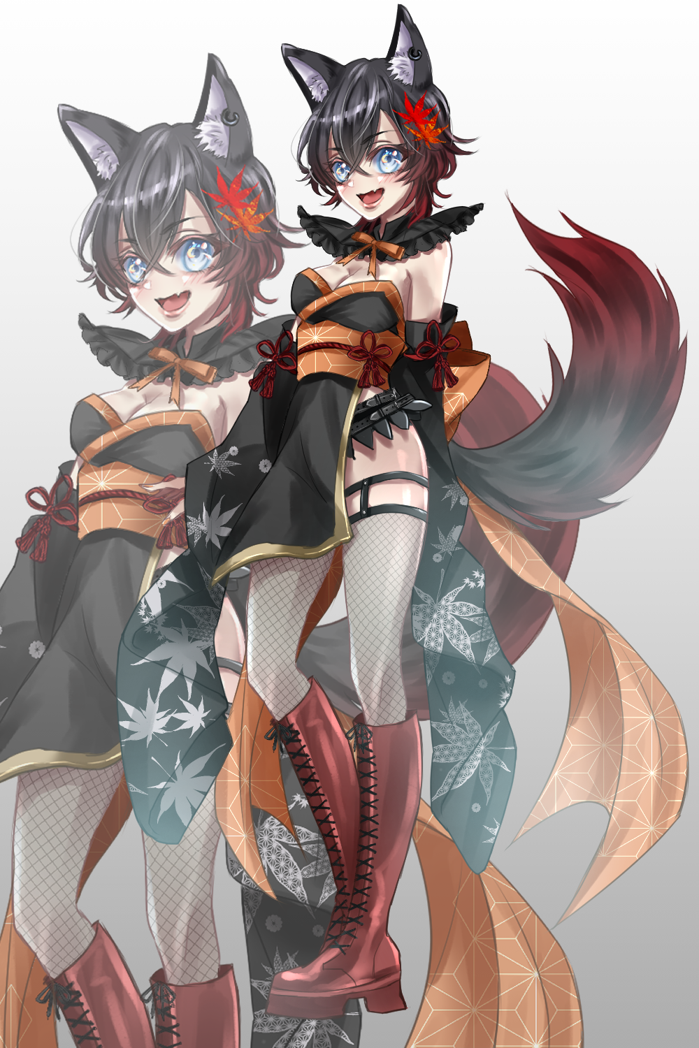 【works】Vtuber/夜狐秋様【アイコン・立ち絵担当】-1