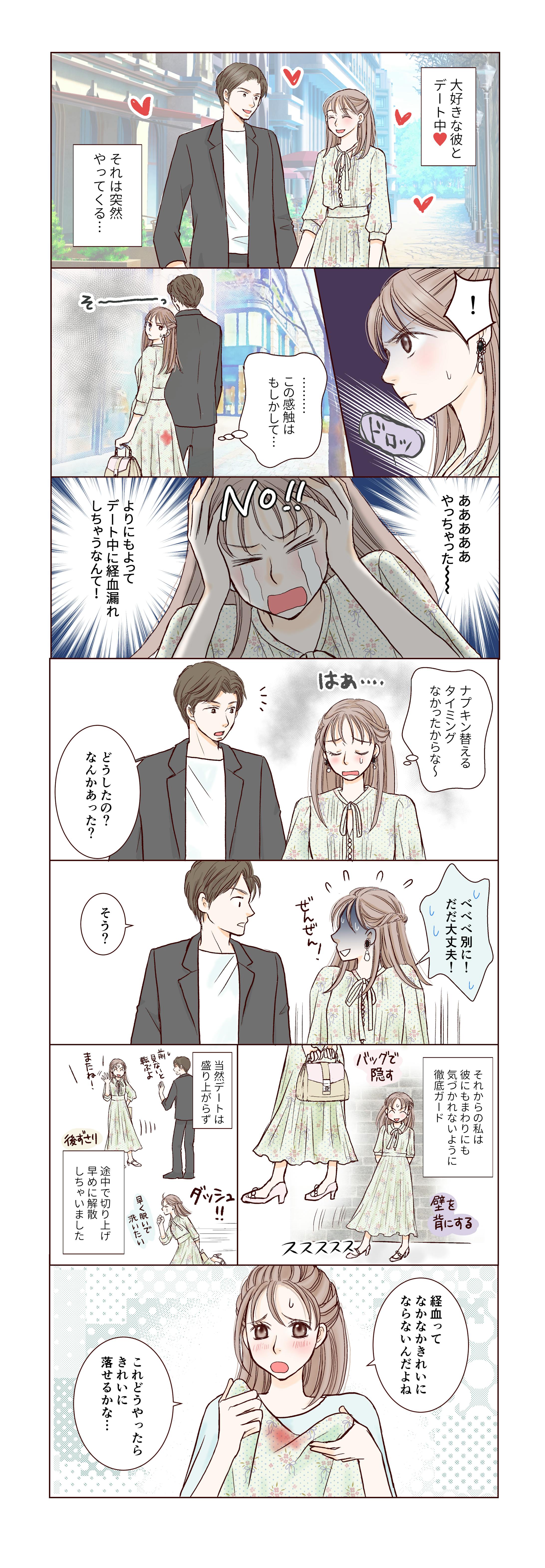 ルナルナ×花王ワイドハイター広告漫画-1