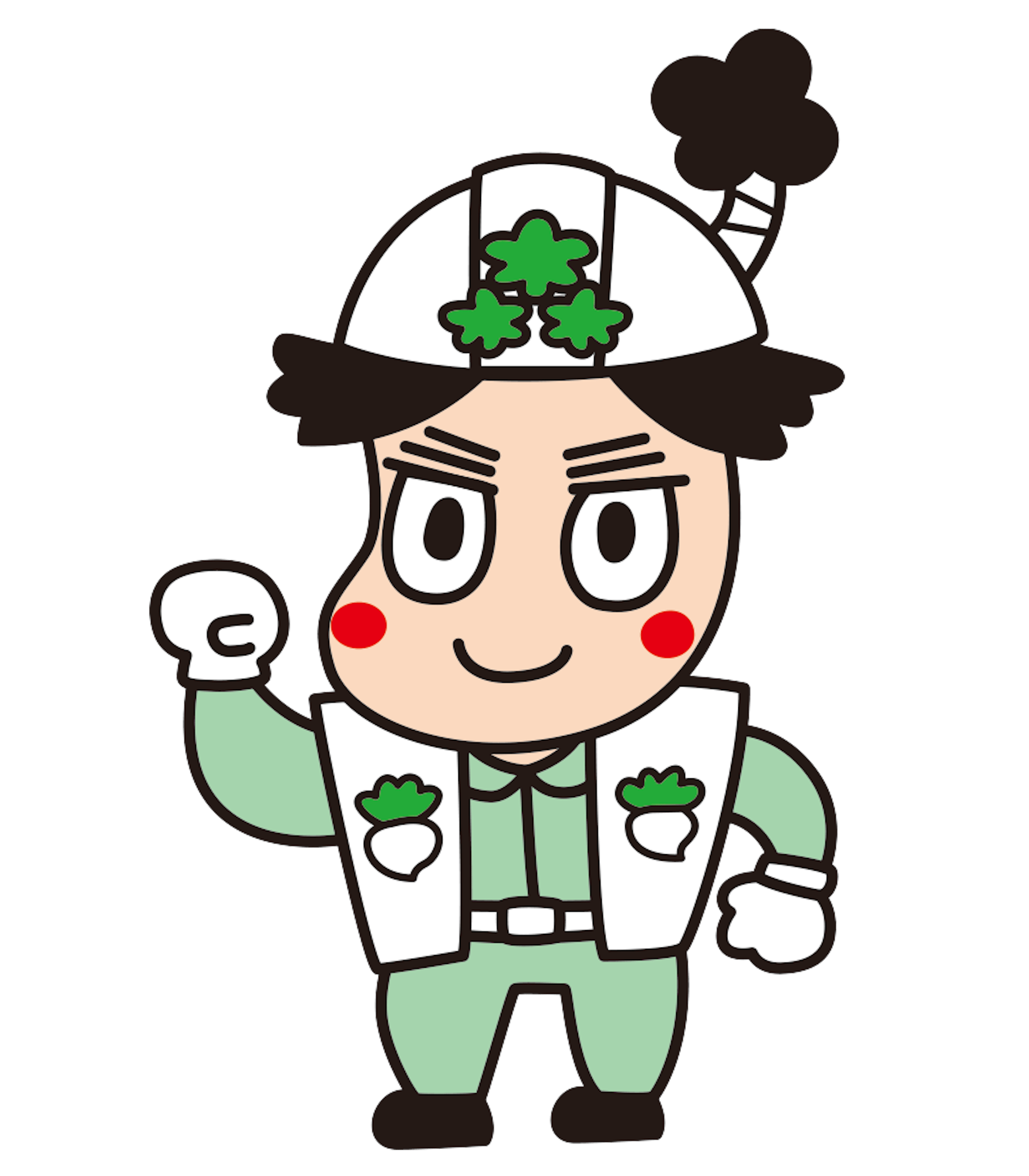 森建設CM用キャラクターデザイン-1