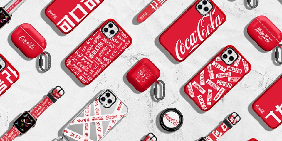 CASETiFY が Coca-Cola とのコラボコレクションを発表
