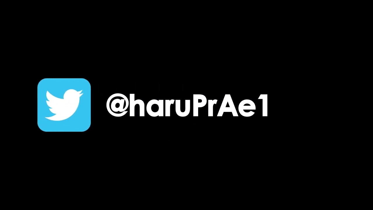 Twitterロゴのローワーサード