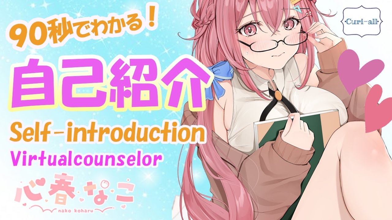 自己紹介動画、グッズ