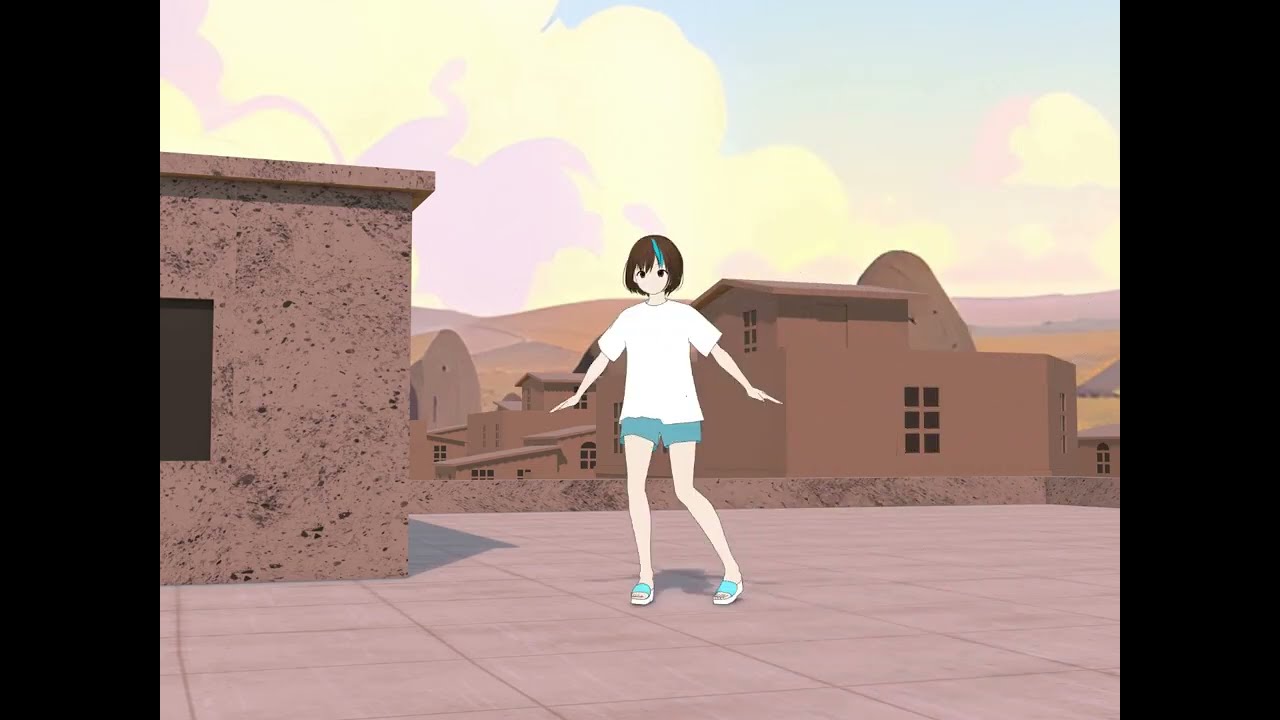 アニメ、練習