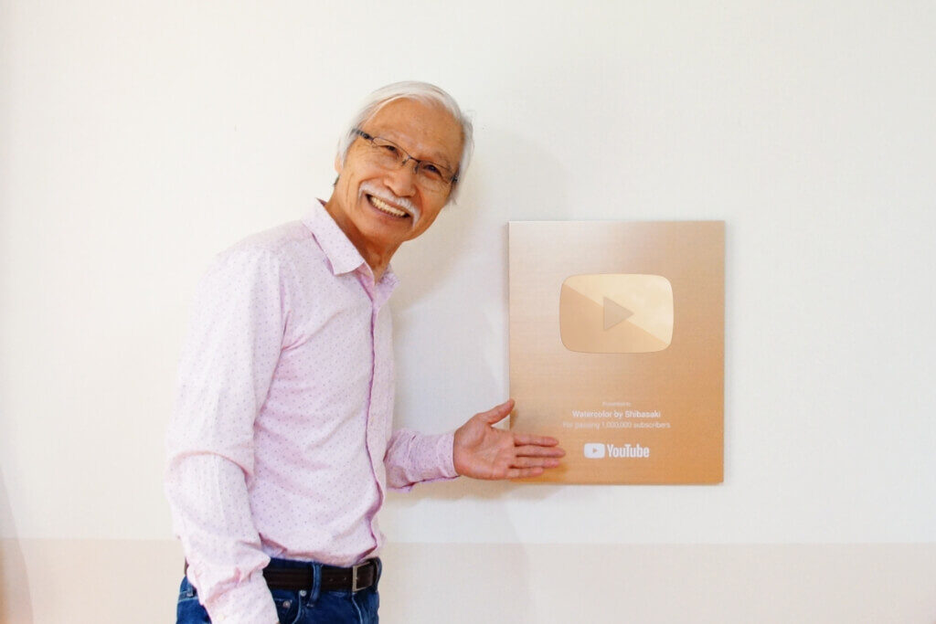 youtube漫画、水彩