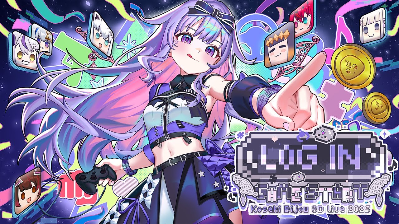 【3D LIVE】LOG IN: GAME START #ROCKINBiboo