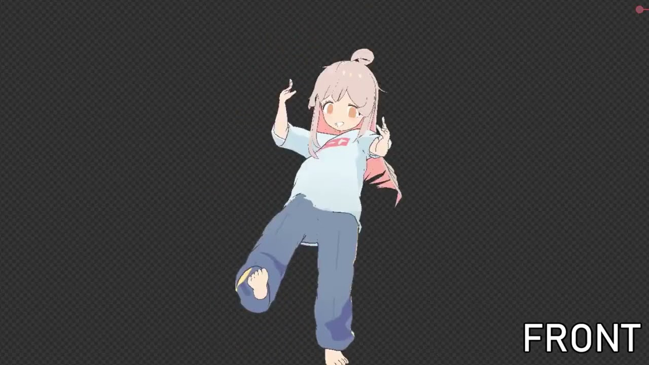 Mahiro Surprise Animation