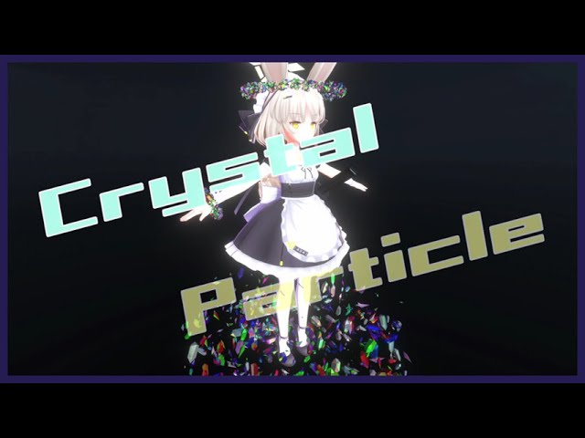 【VRCアバター想定】Crystal_Particle