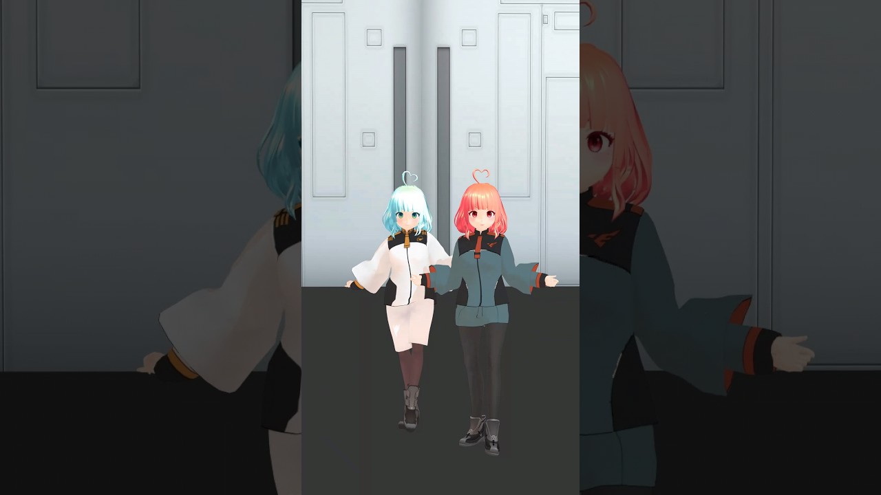 【MMD】祝福/YOASOBI ～機動戦士ガンダム 水星の魔女～コスプレで踊ってみた【新人Vturver綿愛苺ぁぃる】 #vtuber #mmd #踊ってみた #shorts