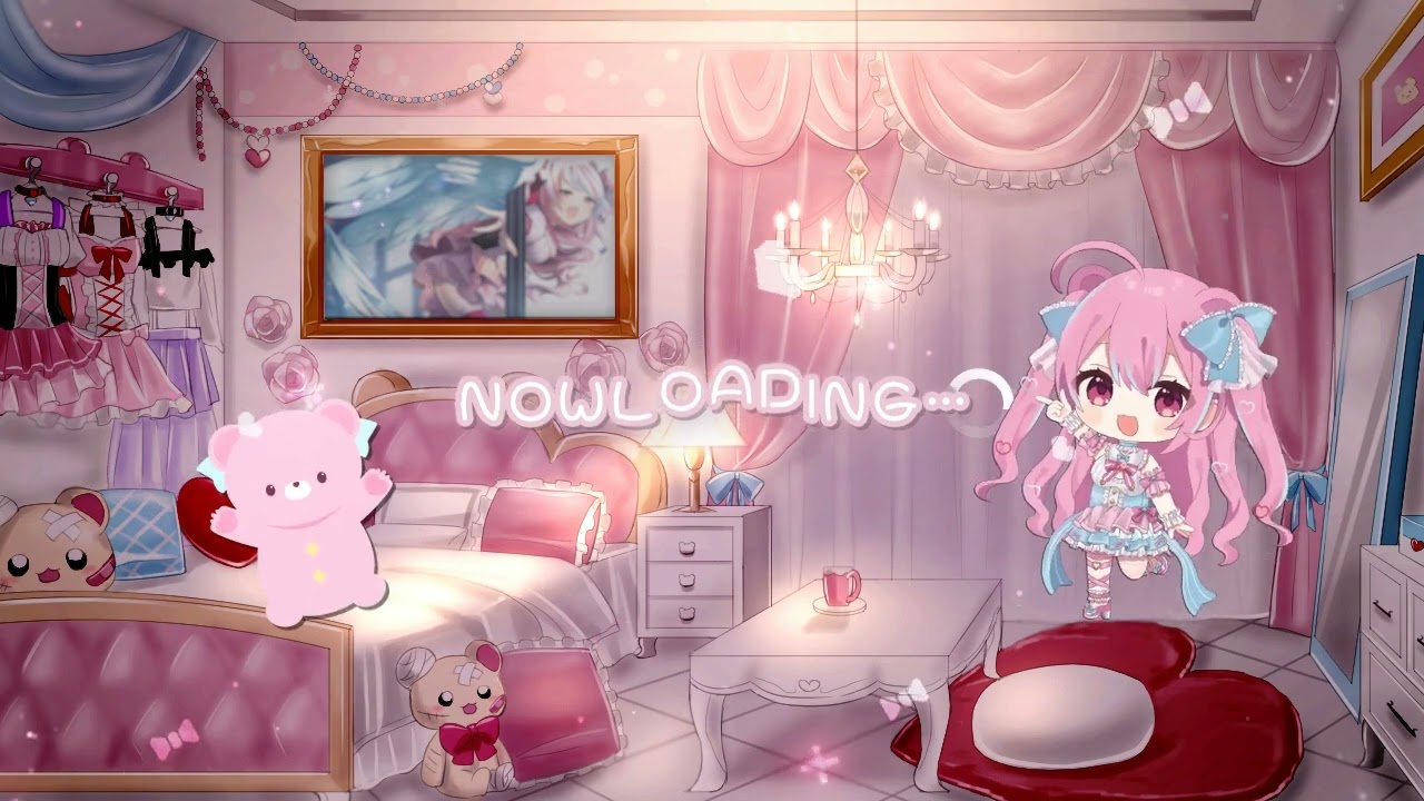 Vtuber せりざわ様　配信OP　待機画面