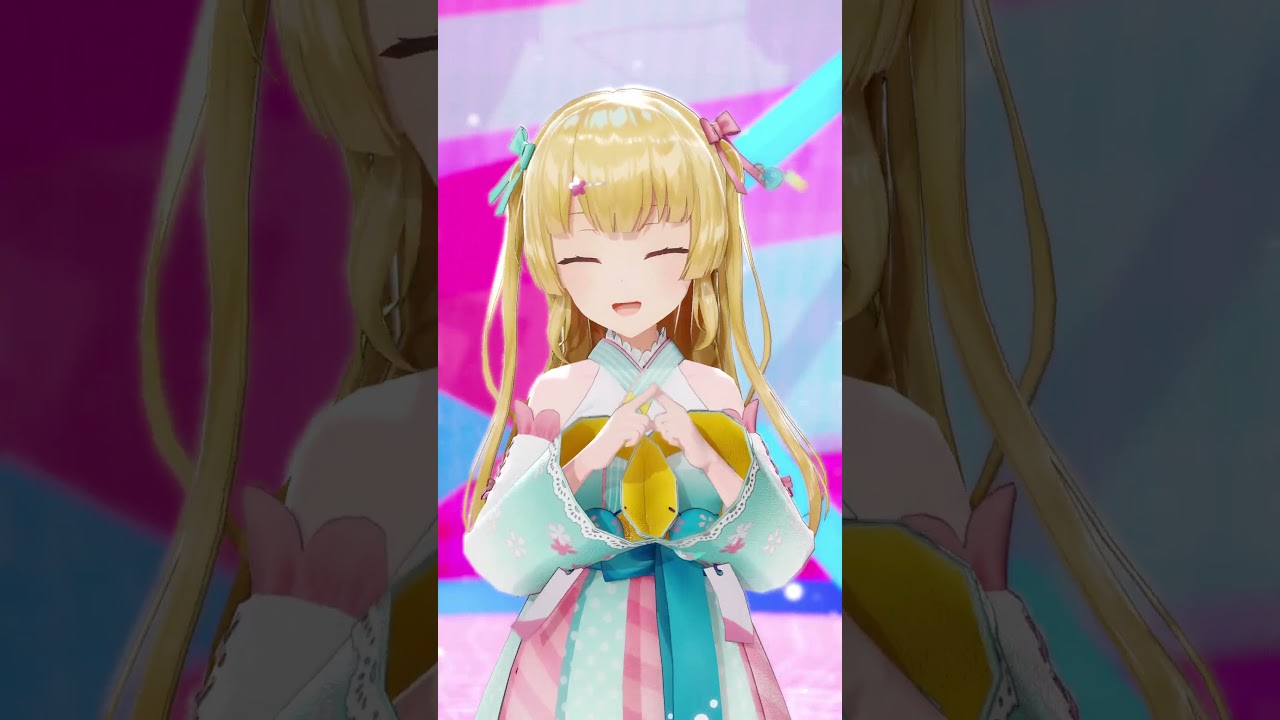 ラビットホール踊ってみたよ🐰  DECO*27 - ラビットホール feat. 初音ミク #shorts #風花りん #mmd #個人勢vtuber