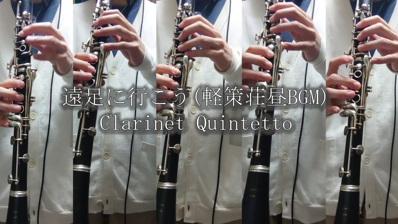 【Clarinet Cover】遠足へ行こう（軽策荘昼BGM）
