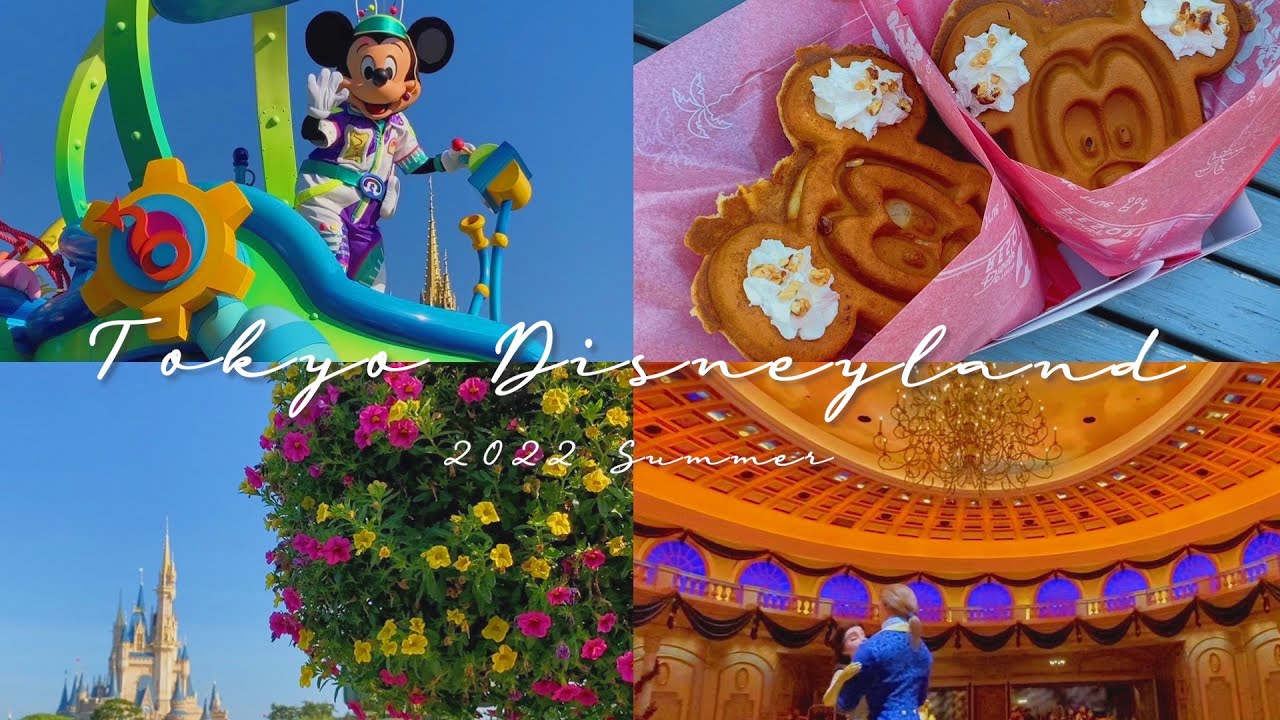【ディズニー】4分で東京ディズニーランドに行った気分に♡