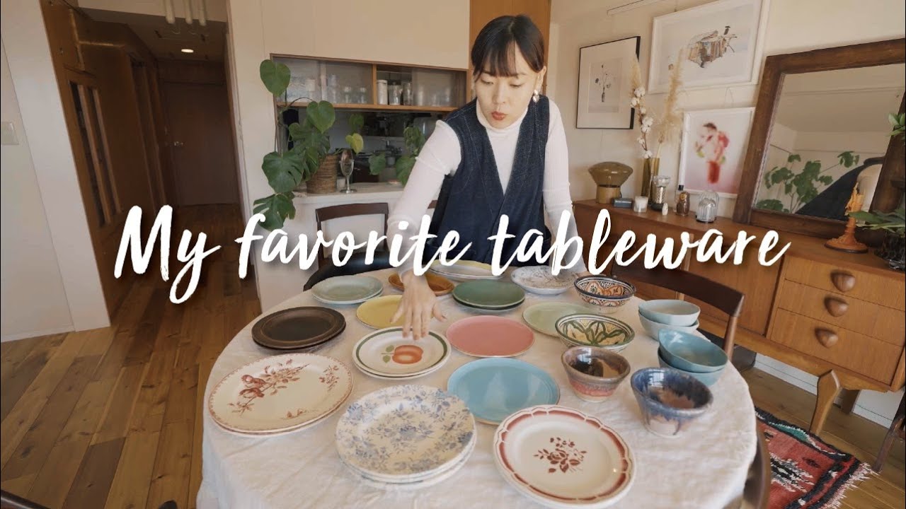 【愛用の食器のご紹介】
