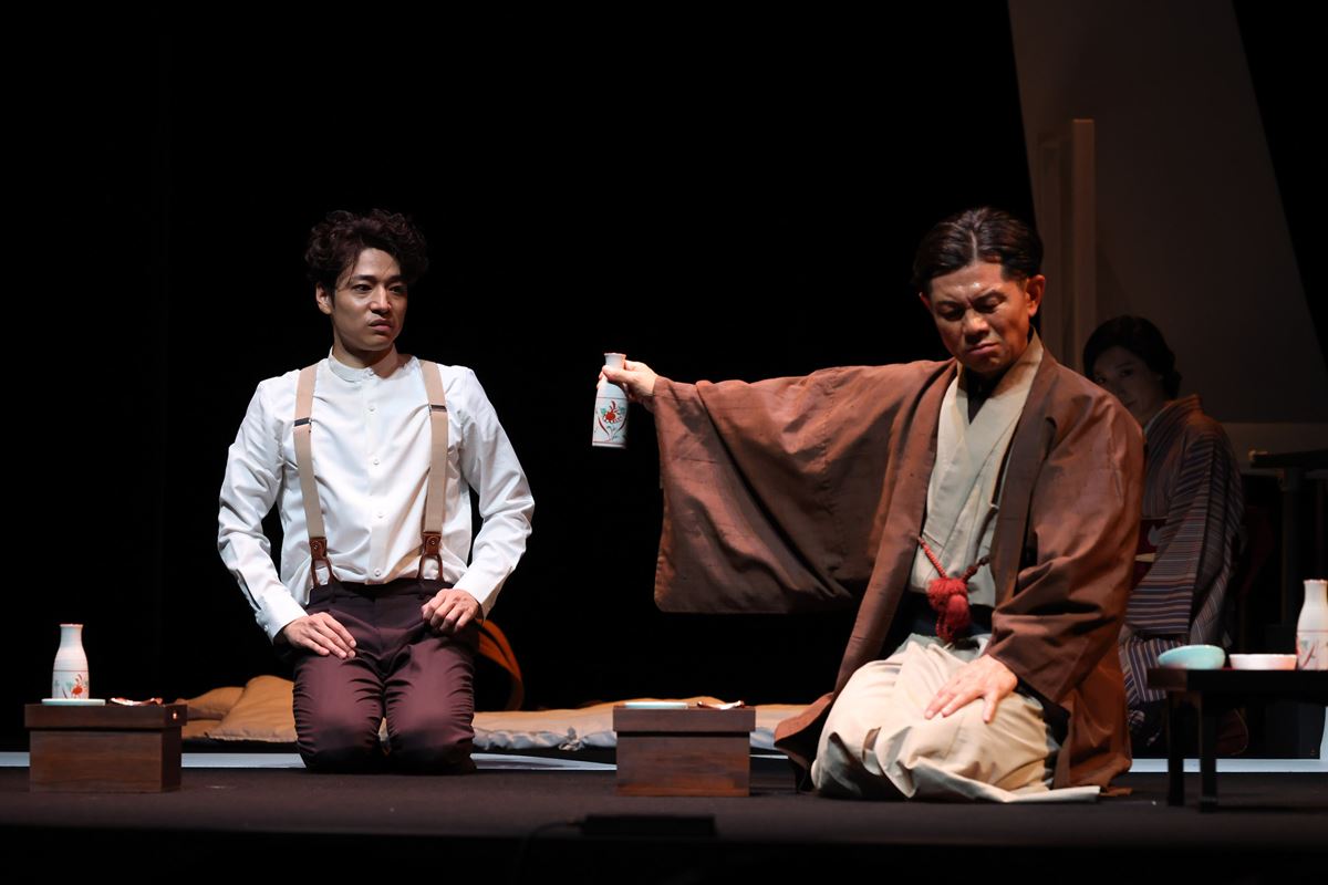 的場浩司×福田悠太ら「銀河鉄道の父」ゲネプロ＆囲み取材レポート｜ぴあアプリ
