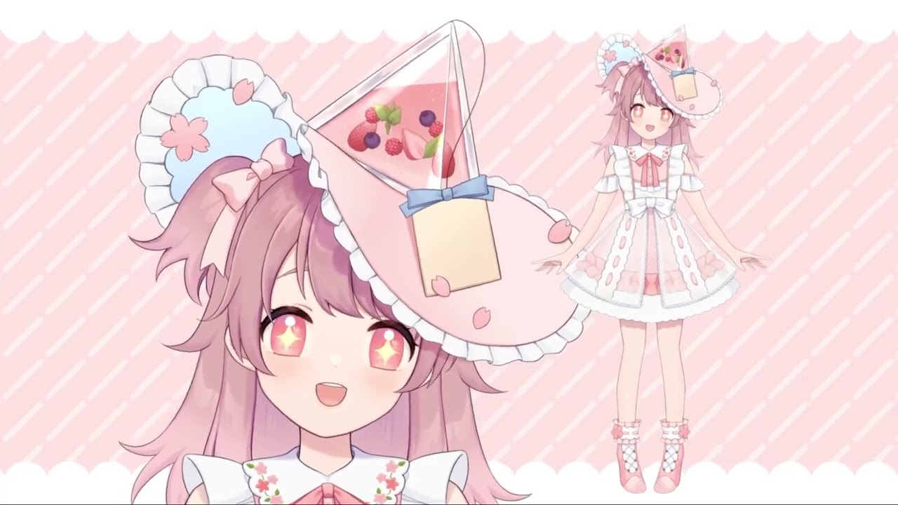 Vtuber 『EmeowlyCafe』Live2Dモデル制作