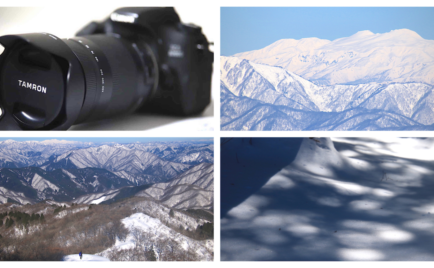 【愛機紹介】Canon EOS8000DとTAMRON18-400mm F/3.5-6.3 Di II VC HLDで岐阜県「貝月山」で冬の稜線を歩いてきた