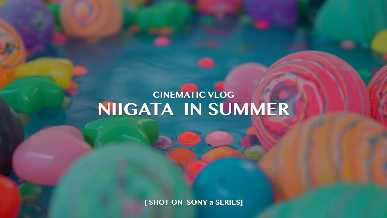 【Vlog】Niigata in Summer