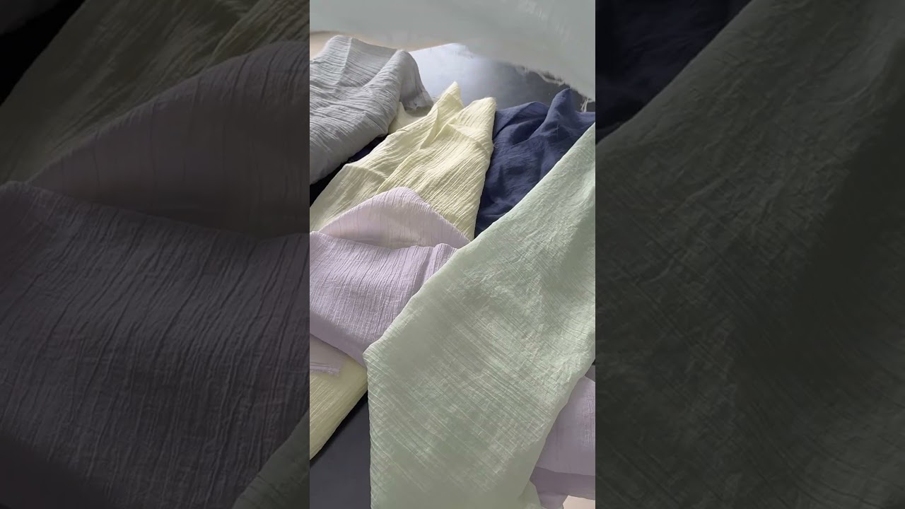 อยากได้ลุค “เบา” แต่ “ว้าว”? 🌿Tissue Fabric