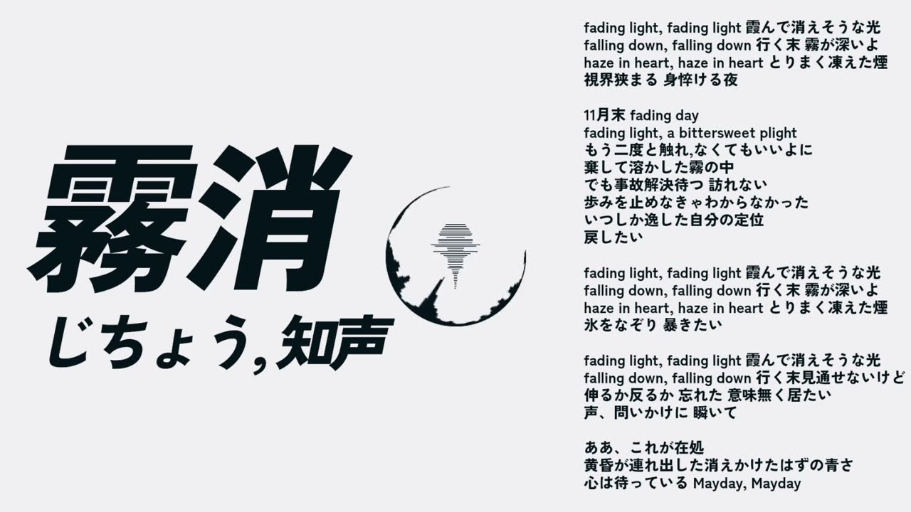 作詞、合成音声