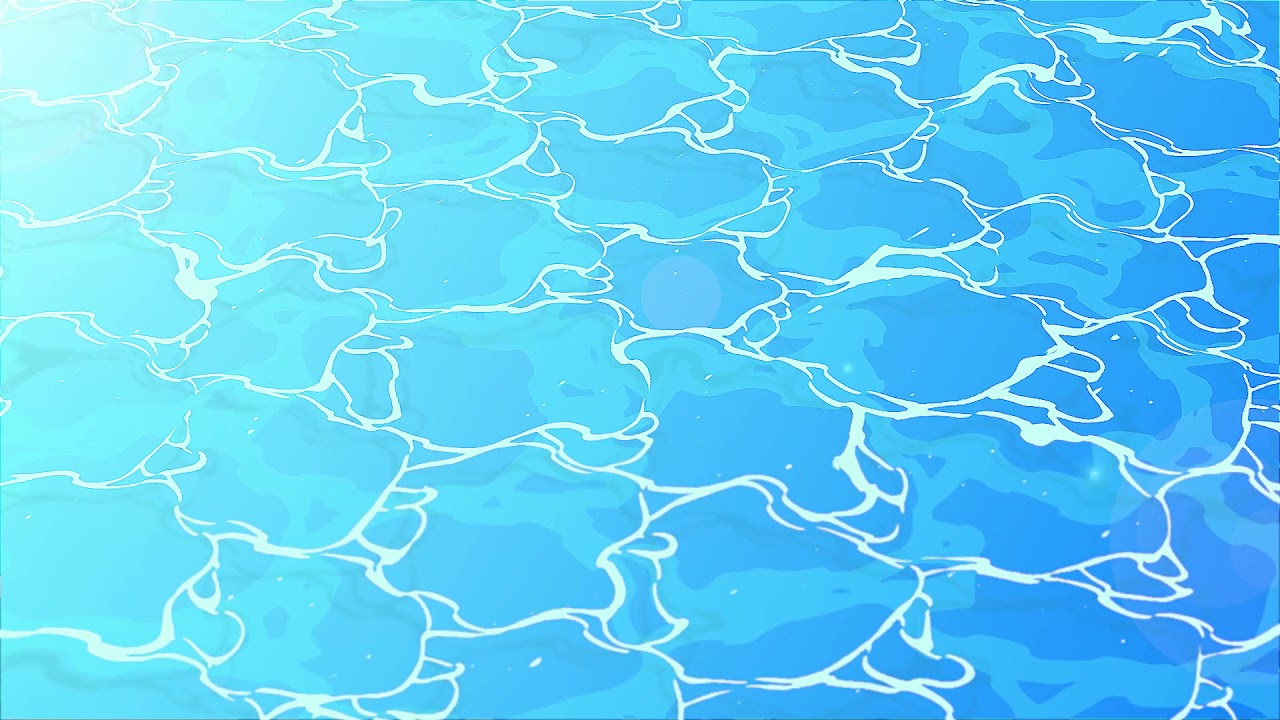 アニメ風水面