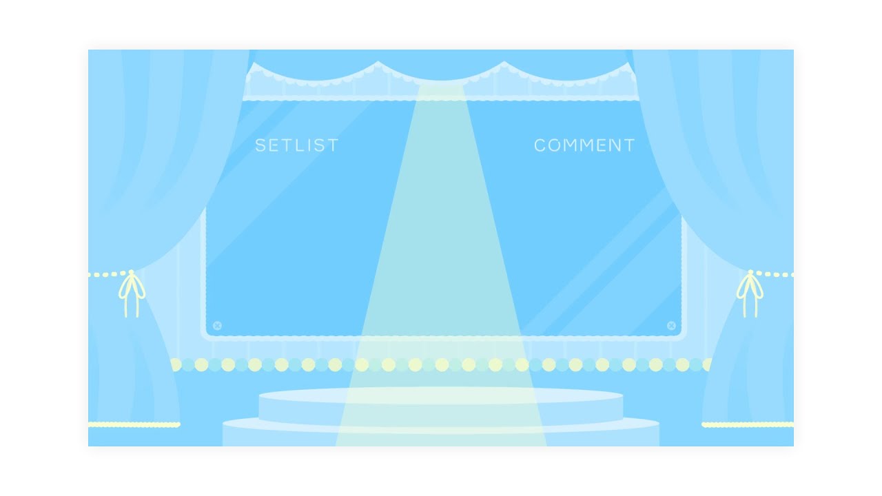 OVERLAY┊︎水豹よてに 新衣装 歌枠用