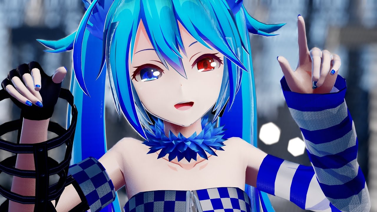 【MMD】CH4NGE【どっと式初音ミク_ロッキンストーン】【4K 】