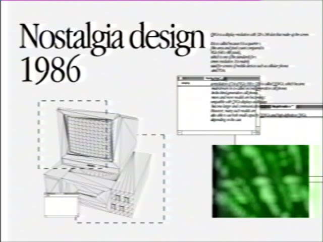 nostalgia design 1986