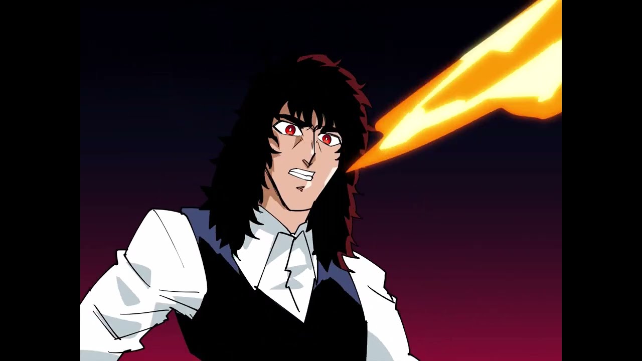 KISSファンアートアニメーション経過