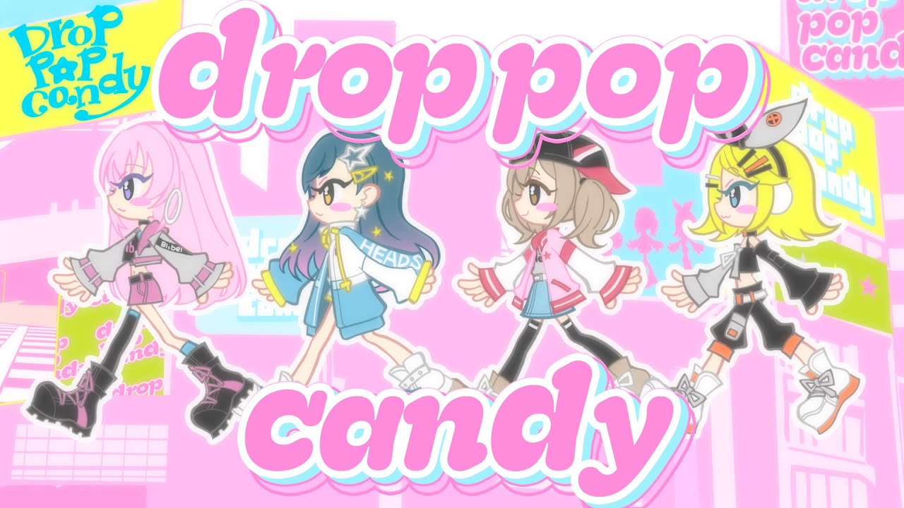 【手描きMV】drop pop candy【プロセカ】