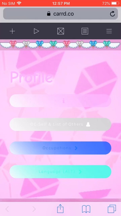 ウェブ、プロフィール
