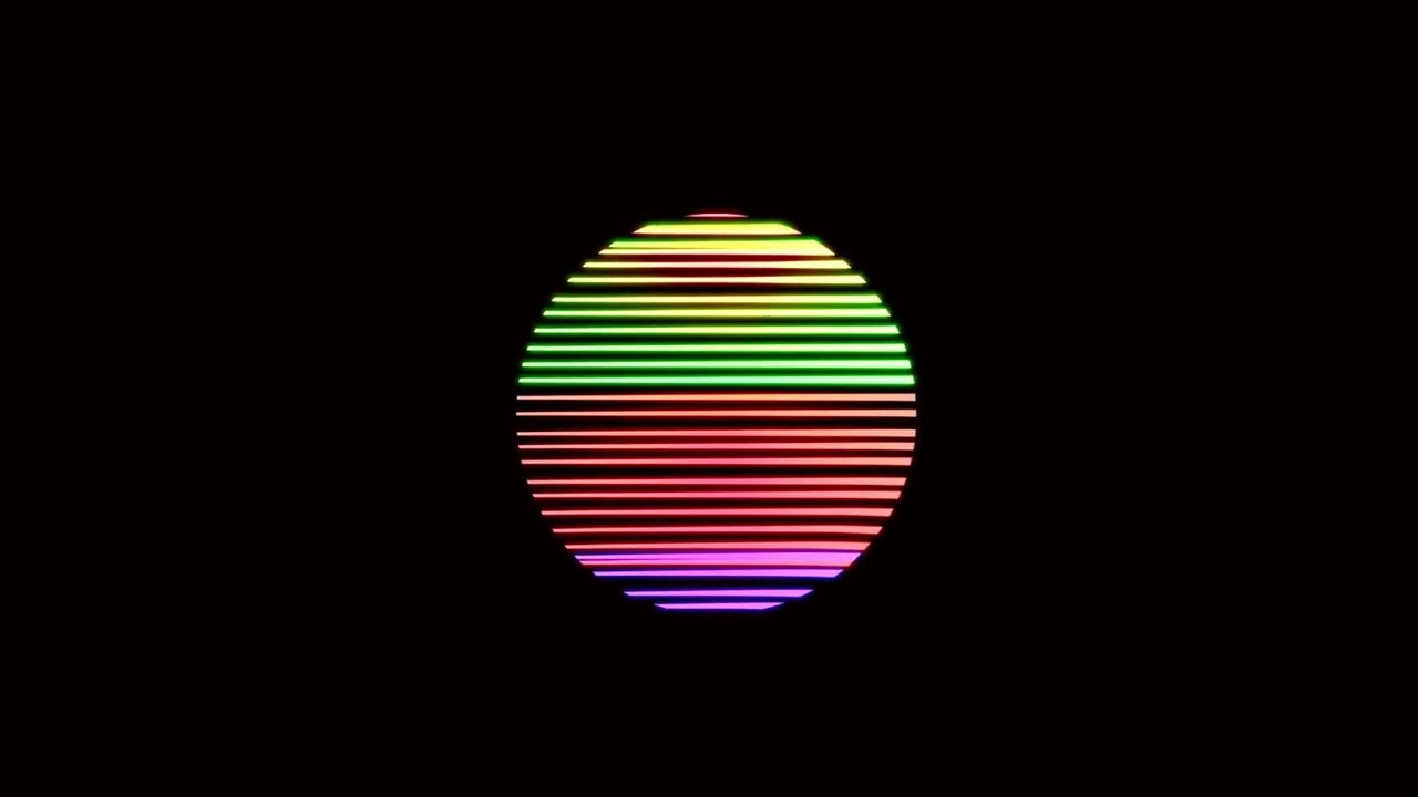 Colourful circle