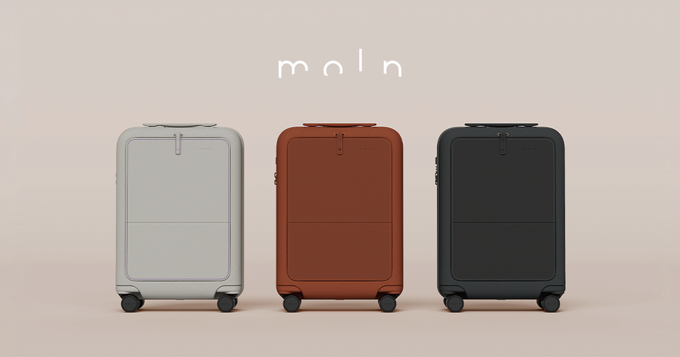 そう！これが欲しかった品質、デザイン、価格バランス。｢moln｣のスーツケースが今から楽しみ