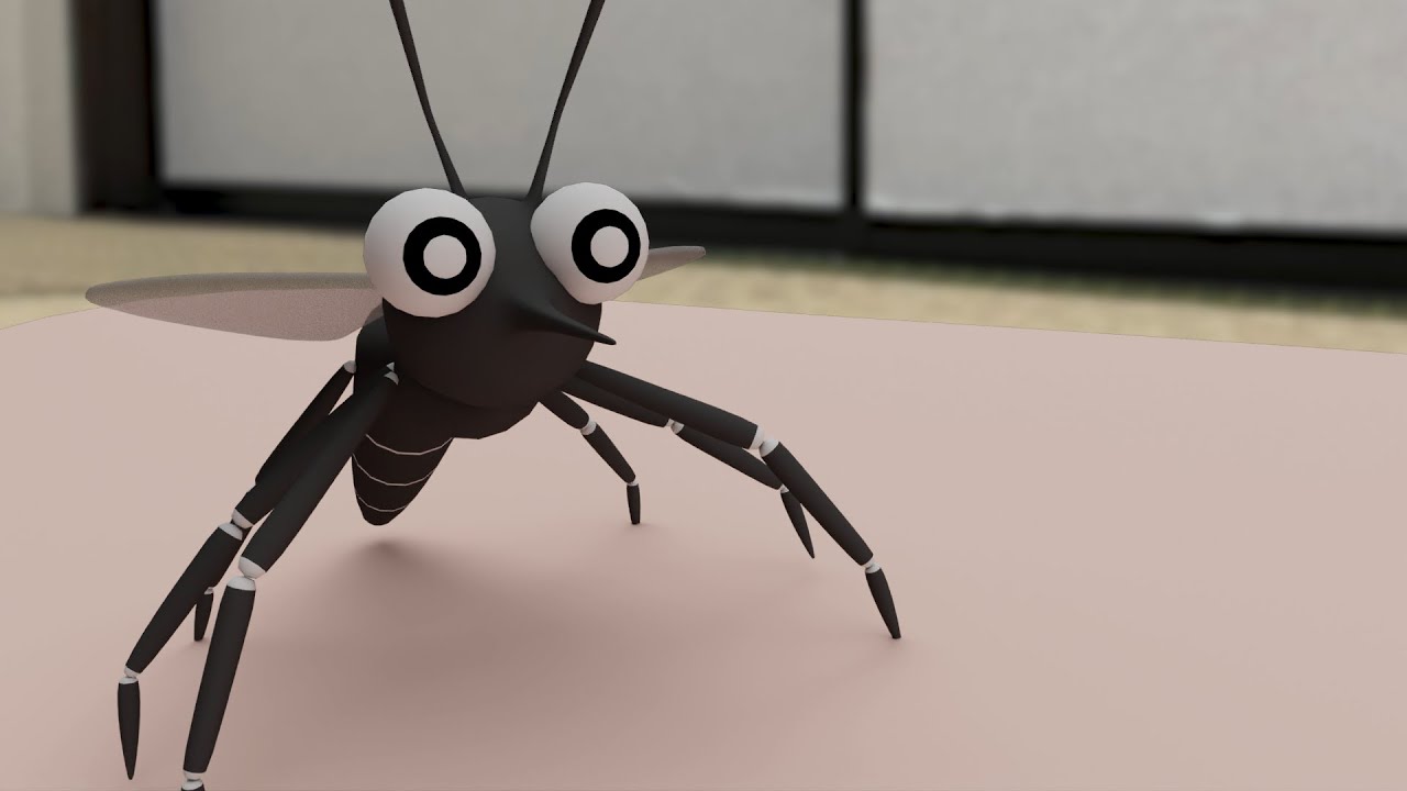 【自主制作CGアニメ】mosquito