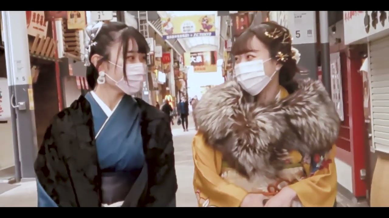 成人式前撮り撮影