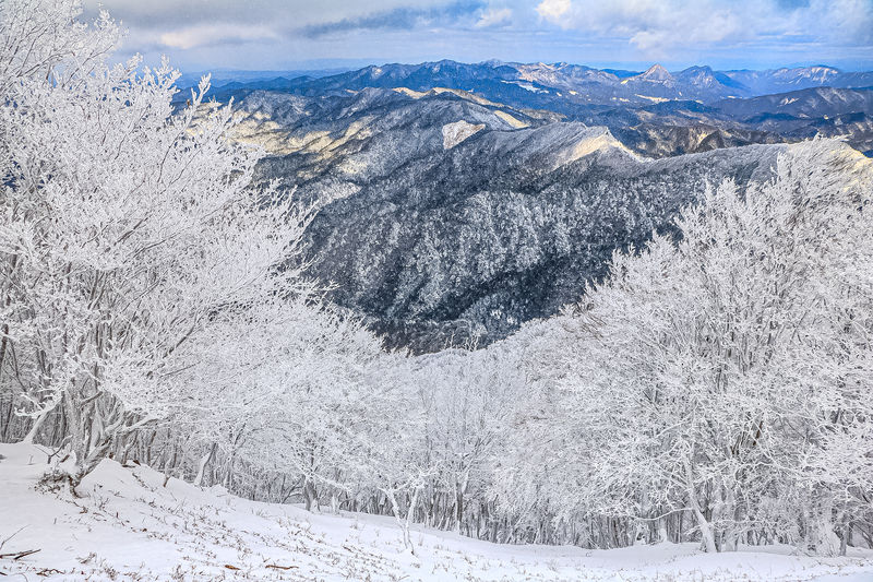 スケジュール画像、雪山登山