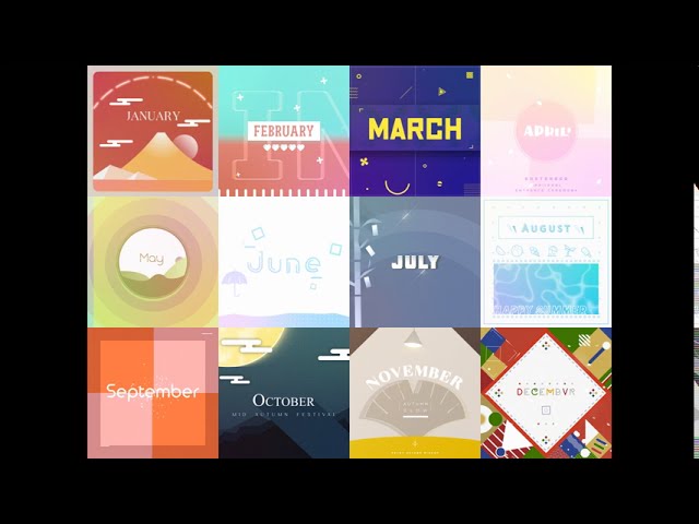 『1year』モーショングラフィックス