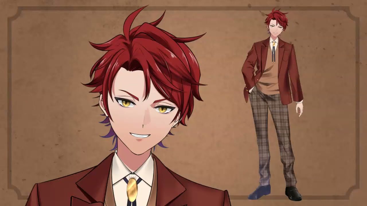 赤毛の少年　Live2D