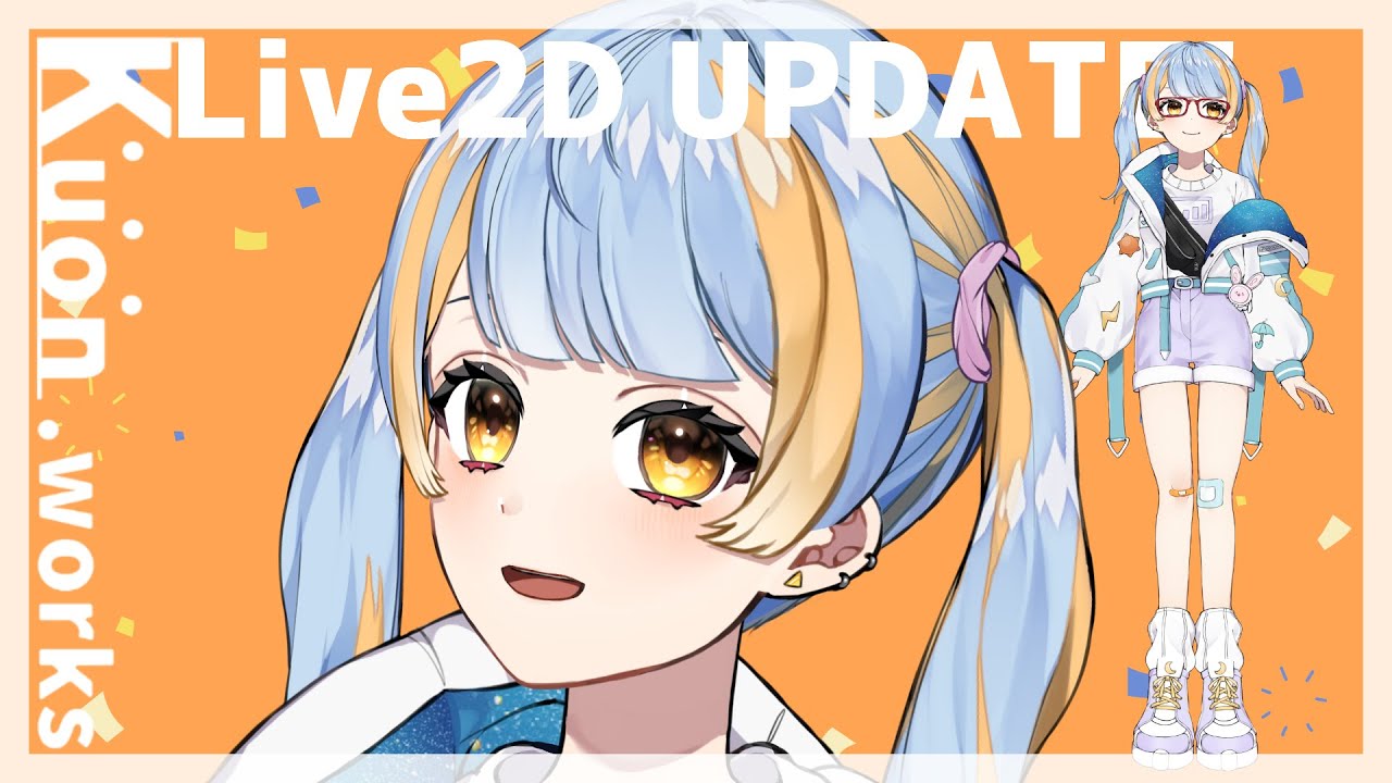 live2dモデリング、comic