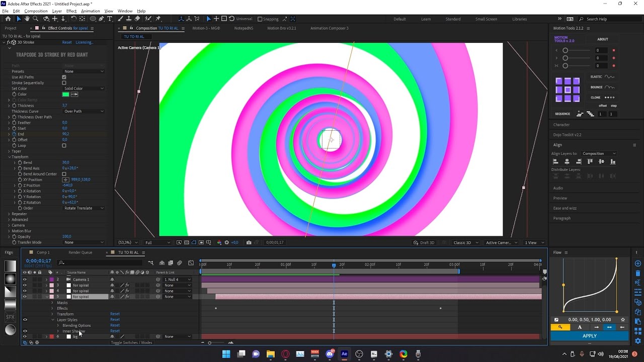 live2d、aftereffect